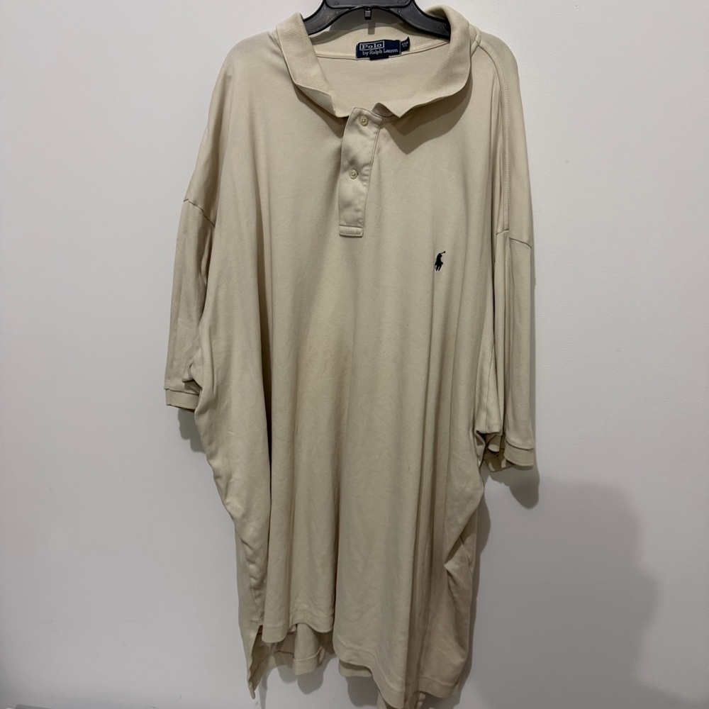 Ralph Lauren Men's Beige Polo Shirt